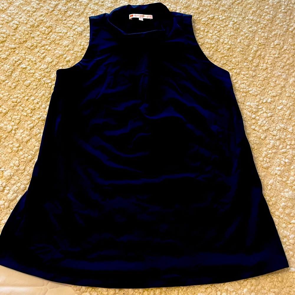 Jude Connally Mock Turtleneck Sleeveless Top